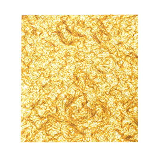 Gold Water Notizblock (Vorderseite)