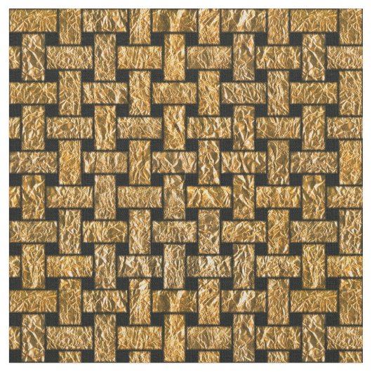 Gold Weave 1 Custom Fabric Stoff (Nahaufnahme)