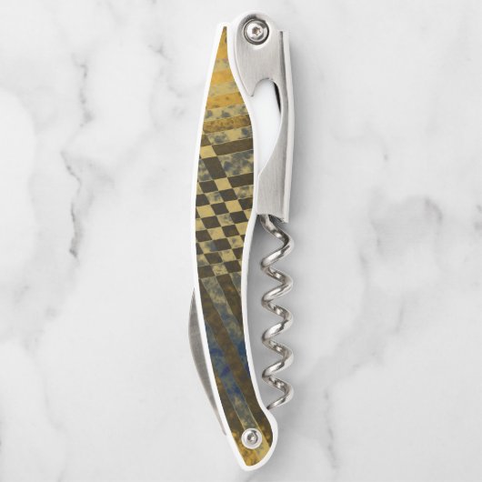 Gold Weave Kellnermesser (Rückseite)