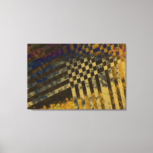 Gold Weave Leinwanddruck (Vorderseite)