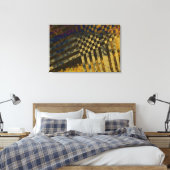 Gold Weave Leinwanddruck (Insitu (Schlafzimmer))