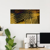 Gold Weave Poster (Heimbüro)