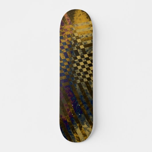 Gold Weave Skateboard (Vorne)