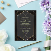 GOLD WEDDING Acrylic Invitations Acryleinladungen (In Situ (Hochzeit))