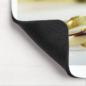 Gold Wedding Bands Mousepad (Ecke)