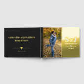 Gold Wedding Foil Guestbook Gästebuch (Voll)