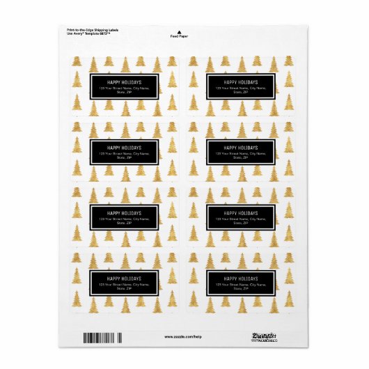 Gold Weihnachten (Vorne)