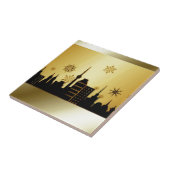 Gold Weihnachten Fliese (Seite)