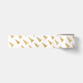Gold Weihnachten Satinband (Vorderseite)