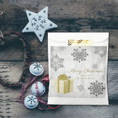 Gold Weihnachtsgeschenk Gefallen Tasche Geschenktütchen
