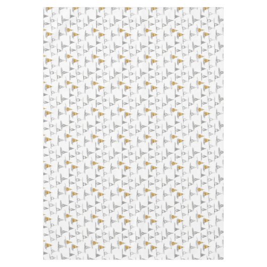 Gold Weihnachtsmuster#5 ID1009 Tischdecke (Vorderseite)