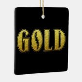 Gold Weihnachtsschmuck (Rechts)