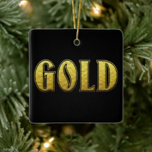 Gold Weihnachtsschmuck