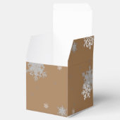 Gold Weihnachtsschmuck Gefälligkeitsbox Geschenkschachtel (Geöffnet)