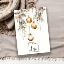 Gold Weihnachtsschmuck-Logo Offering Stud Holder