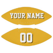 GOLD, WEISS UND SCHWARZ, kundenspezifischer Fußbal Football (Paneele)