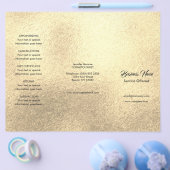 Gold Wellness-Center, Massage, Friseurmenü und Pre Flyer (Einzeln)