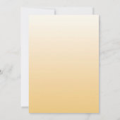 Gold White Balloons Geburtstag Einladung (Rückseite)