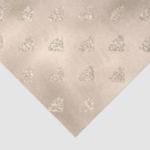 Gold White Glitz Glitzer Diamanten Seidenpapier (Ausschnitt)