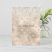 Gold White Glitz Glitzer Diamonds (Stehend Vorderseite)