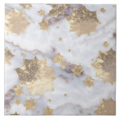 Gold White Popular Marble Agate Collection Fliese (Vorderseite)
