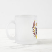 Gold Wing Glasbecher Mattglastasse (Links)