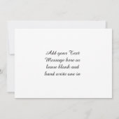 Gold Winter Eve Couple Snowglobe Forest Zuhause Ankündigung (Rückseite)