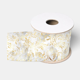 Gold Wirbel Ripsband