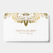 Gold Wirble Spitze Ausweis (Back)