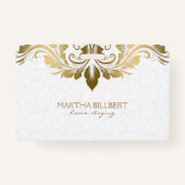 Gold Wirble Spitze Ausweis (Vorderseite)