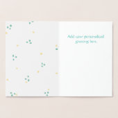 Gold Worlds Best Mama Ribbon Card Folienkarte (Innenseite)