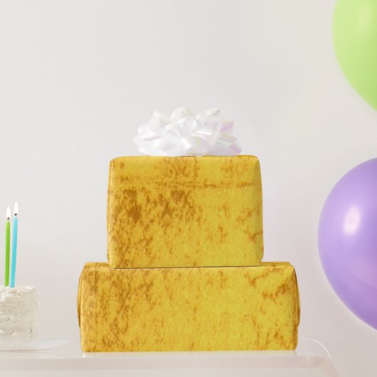 Gold Wrapping Paper Geschenkpapier (Partygeschenke)