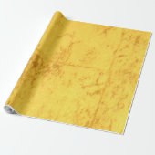 Gold Wrapping Paper Geschenkpapier (Ungerollt)