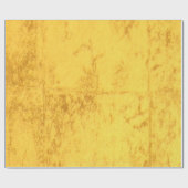 Gold Wrapping Paper Geschenkpapier (Flach)