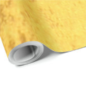 Gold Wrapping Paper Geschenkpapier (Rolleneckpunkt)