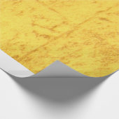 Gold Wrapping Paper Geschenkpapier (Ecke)