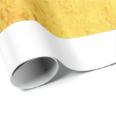 Gold Wrapping Paper Geschenkpapier (Rolleneckpunkt)