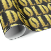 Gold Wrapping Paper Geschenkpapier (Rolleneckpunkt)