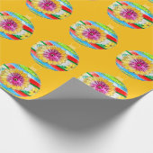 Gold-Wrapping-Papier für mehrfarbige Ziergegenstän Geschenkpapier (Ecke)