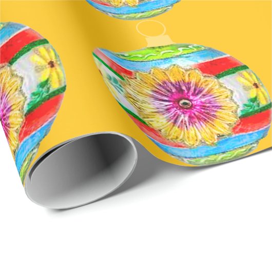 Gold-Wrapping-Papier für mehrfarbige Ziergegenstän Geschenkpapier (Rolleneckpunkt)