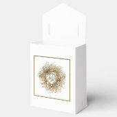 Gold Wreath Frohe Weihnachts-Gefälligkeitsbox Geschenkschachtel (Geöffnet)