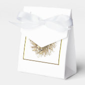 Gold Wreath Frohe Weihnachts-Gefälligkeitsbox Geschenkschachtel (Vorderseite)