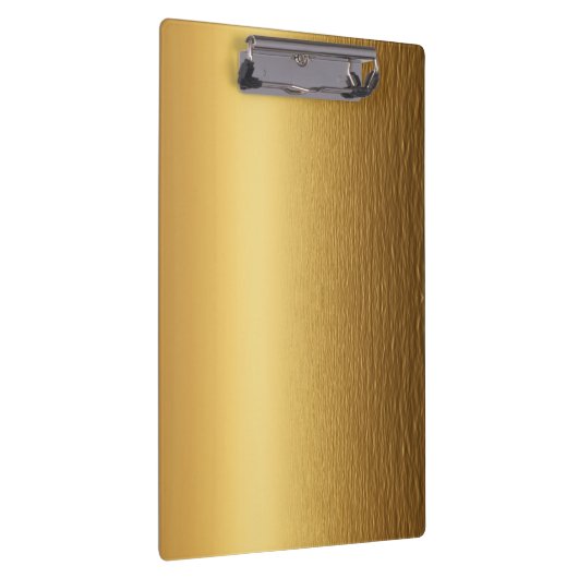 Gold Writing Clipboard Klemmbrett (Rechts)