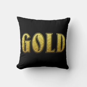Gold-Wurfkissen Kissen