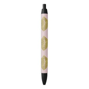 Gold XOXO Lippen Kugelschreiber