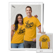 Gold Yellow Company Logo Swak Business Men Women T-Shirt