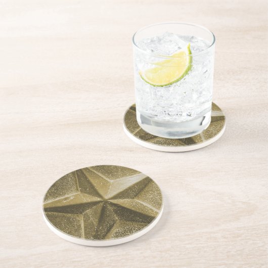 GOLD/YELLOW GETRÄNKEUNTERSETZER (Seite)