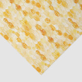Gold Yellow Honey Birthday Seidenpapier (Ausschnitt)