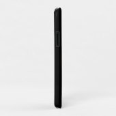 Gold Yin Yang auf schwarz Case-Mate iPhone Hülle (Hinten/Rechts)