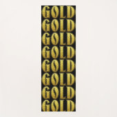 Gold Yoga Mat Yogamatte (Vorderseite)